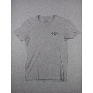 VOLCOM‎ Men's Medium T-SHIRT Heather Gray Spellout Casual